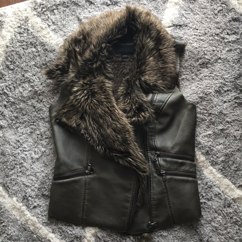 Furry vest